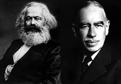 marx keynes
